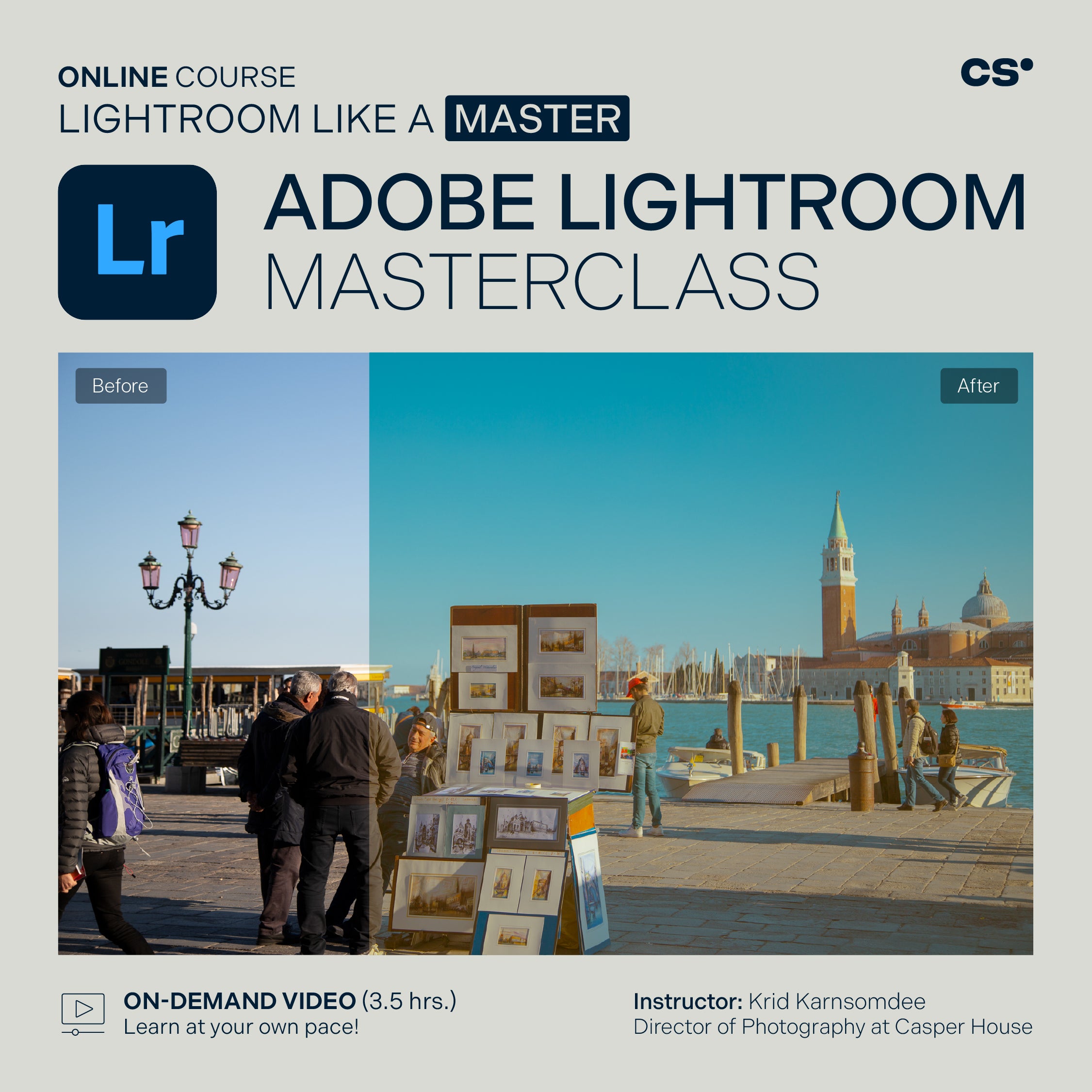 Adobe Lightroom Masterclass: การใช้งานโปรแกรมอย่างเต็มประสิทธิภาพ และเป็นมืออาชีพ