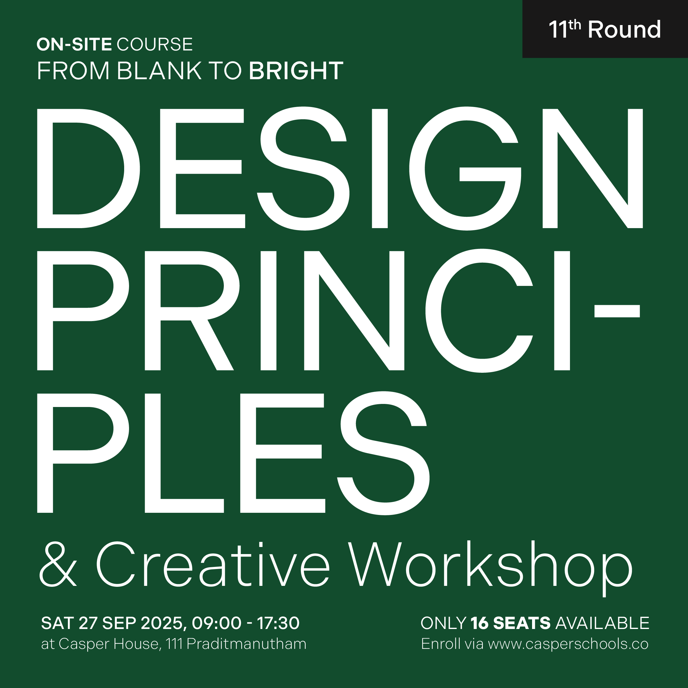 Design Principles and Creative Workshop