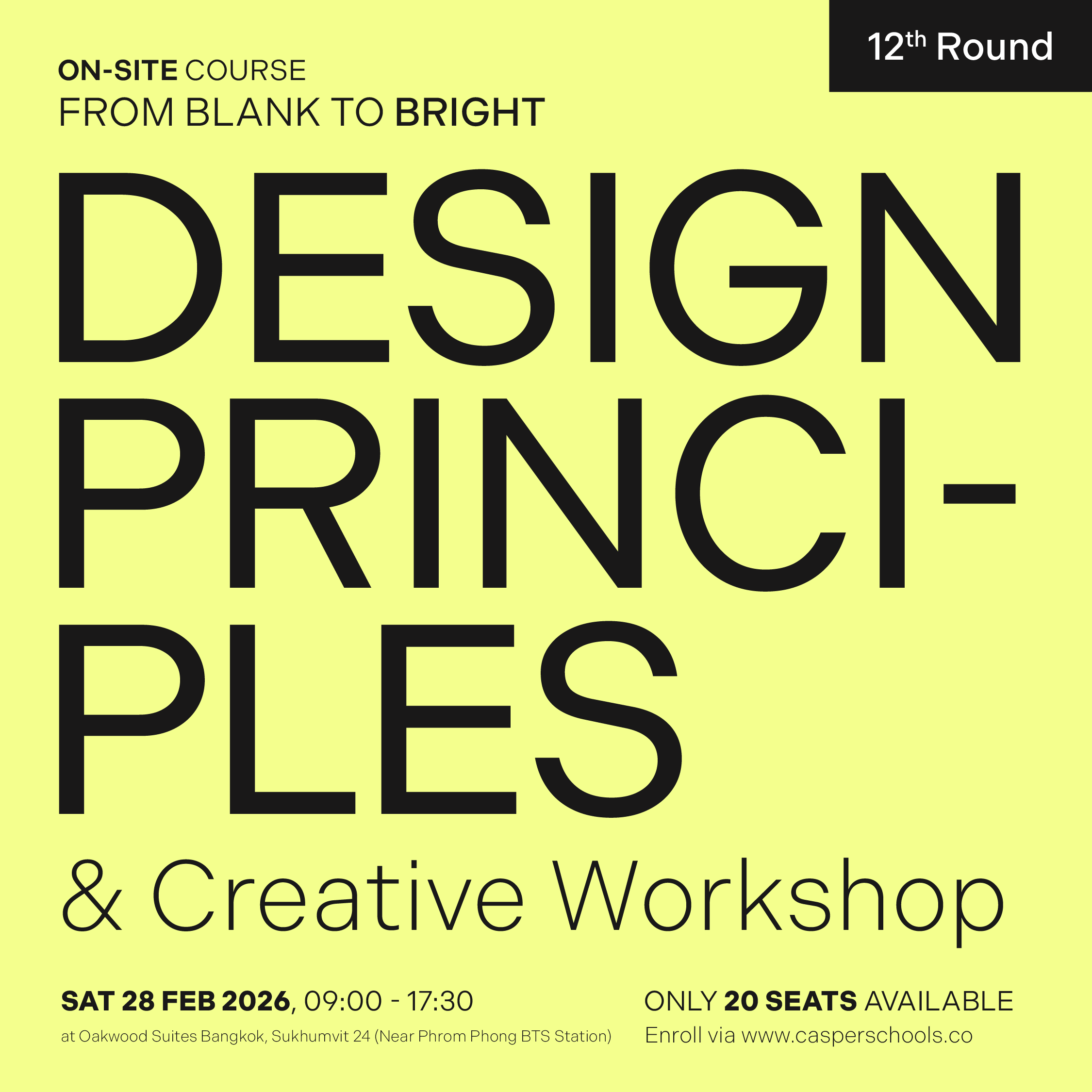 Design Principles and Creative Workshop