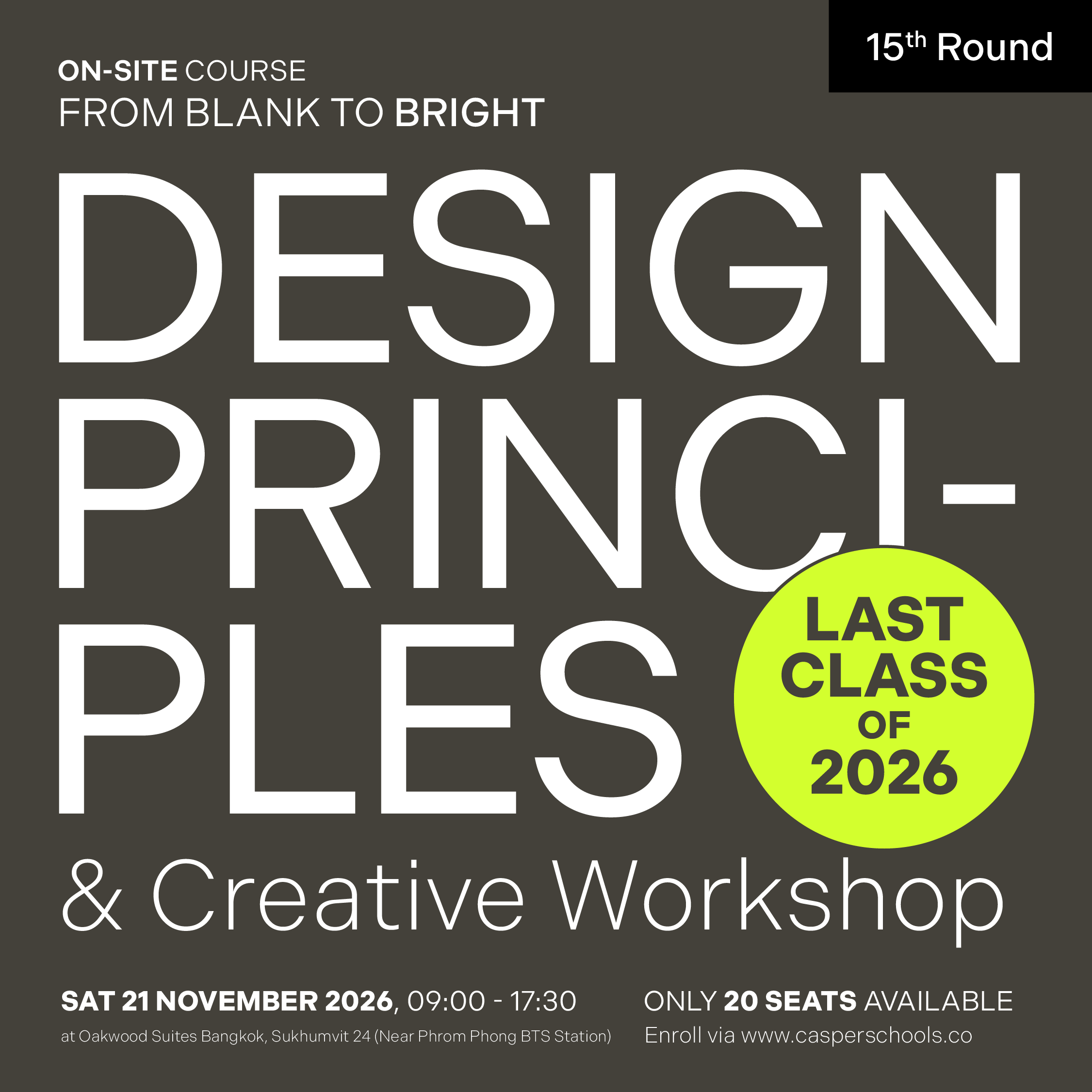 Design Principles and Creative Workshop